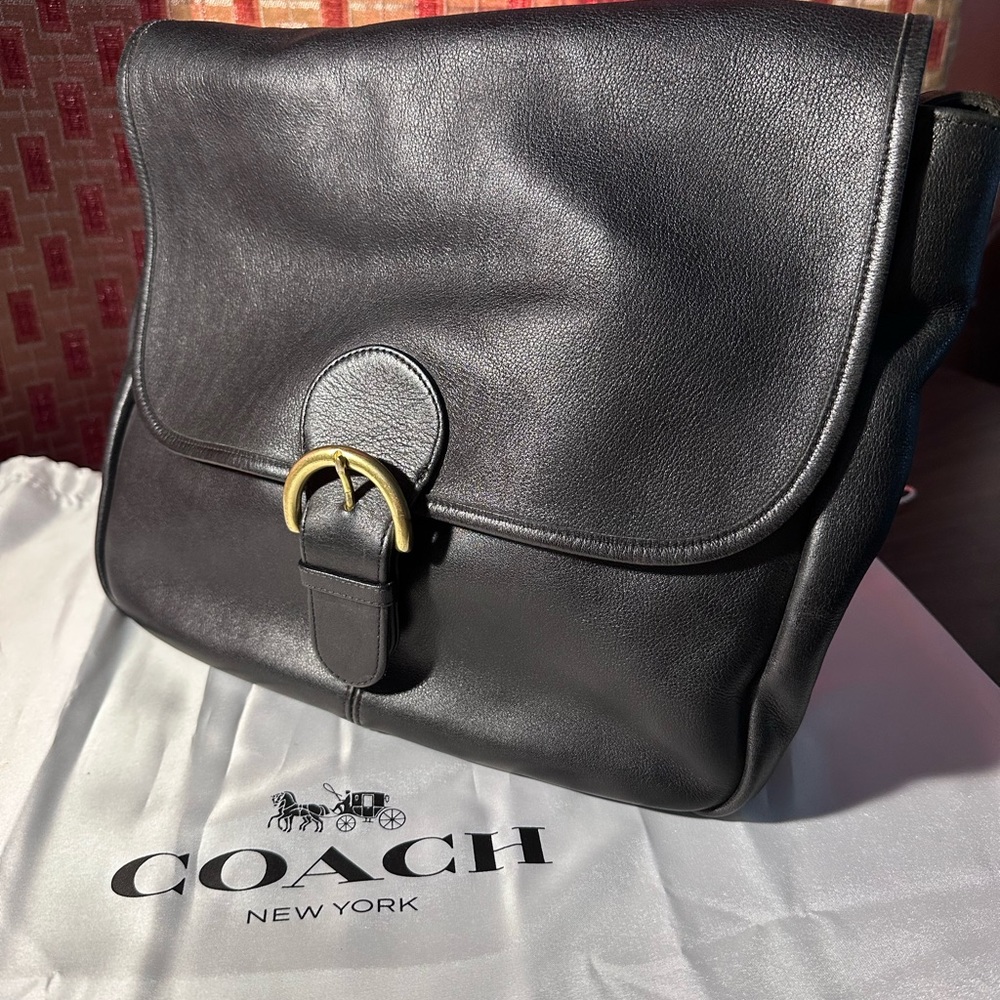 Authentic vintage Coach Large Greenwich School Shoulder bag, 4165.